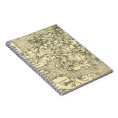 England Map in Ptolemy's Geographia Universalis Notitieboek (Rechterzijde)