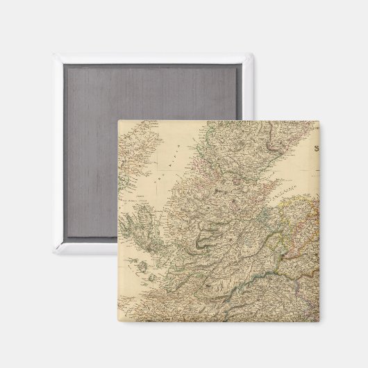 England Map Magneet (Voorkant / Achterkant)