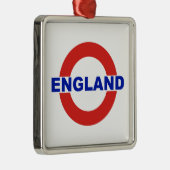 ENGLAND METALEN ORNAMENT (Rechts)