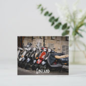 England Motorbike Briefkaart (Staand voorkant)