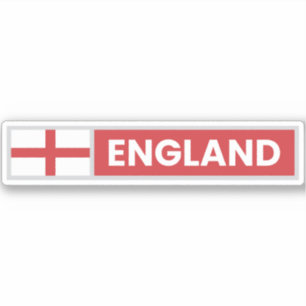 England National Flag Sticker