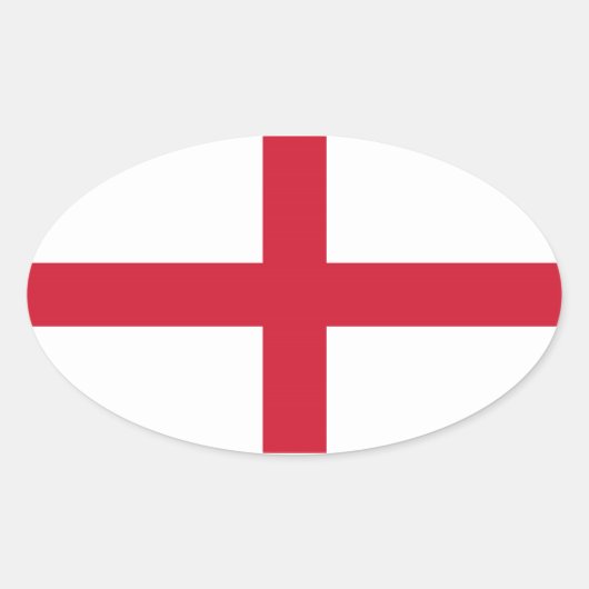 ENGLAND OVALE STICKER (Voorkant)