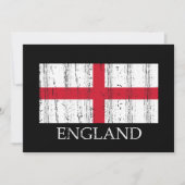 England Party Invitation Kaart (Voorkant)