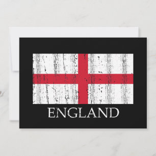 England Party Invitation Kaart