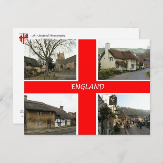 England PC - Gepersonaliseerd - Gepersonaliseerd Briefkaart (Voorkant / Achterkant)