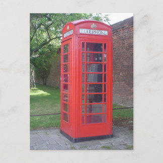 England Phonebooth Briefkaart