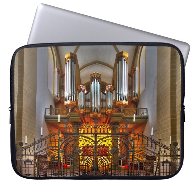 England Pipe Organ Laptop Sleeve (Voorkant)