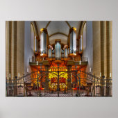 England Pipe Organ Poster (Voorkant)