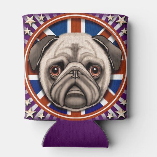 England Pug Blikjeskoeler (Achterkant)