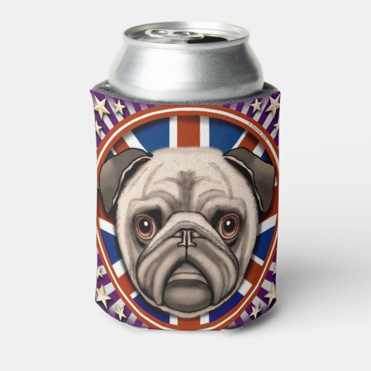 England Pug Blikjeskoeler (Blikje Achterkant)