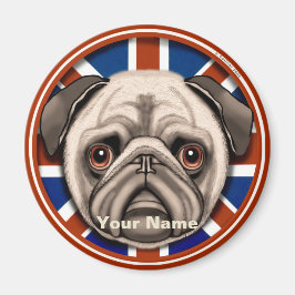 England Pug magneet