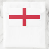 ENGLAND RECHTHOEKIGE STICKER (Tas)