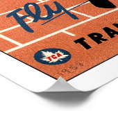 England Retro Travel Poster (Hoek)