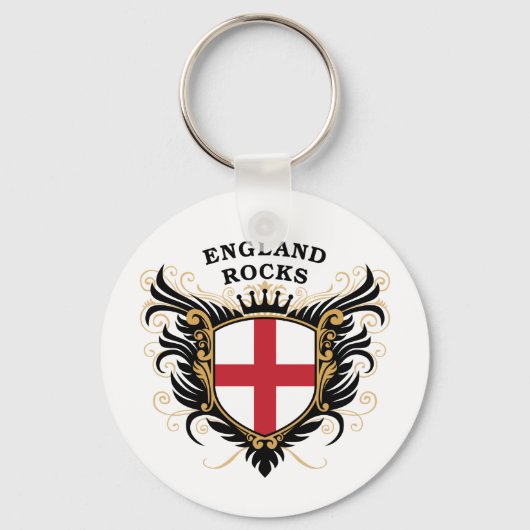 England Rocks Sleutelhanger (Voorkant)