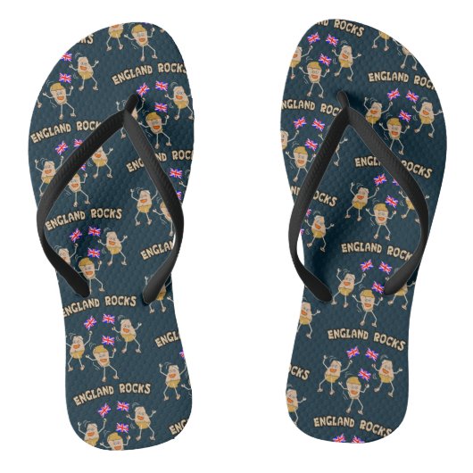 England Rocks Teenslippers (Voetbed)