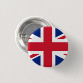 England Ronde Button 3,2 Cm (Voorkant /achterkant)