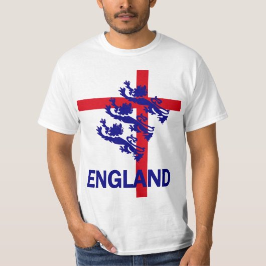 England Royal standard en St George cross T-shirt (Voorkant)