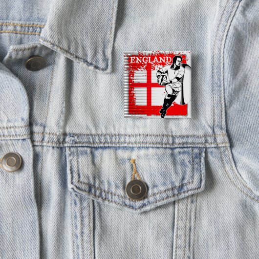 England Rugby Button (In situ)