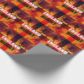 England Rugby Cadeaupapier (Hoek)