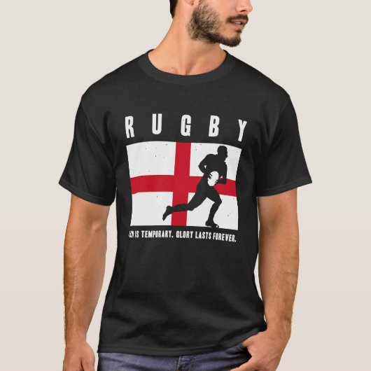 England Rugby Glory Lasts Forever T-shirt (Voorkant)