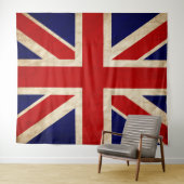 England Rustic Flag BACKDROP Wandkleed (In Situ (horizontaal))