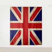 England Rustic Flag BACKDROP Wandkleed (Voorkant)
