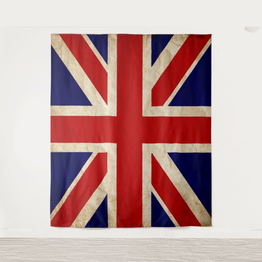 England Rustic Flag BACKDROP Wandkleed (Voorkant)