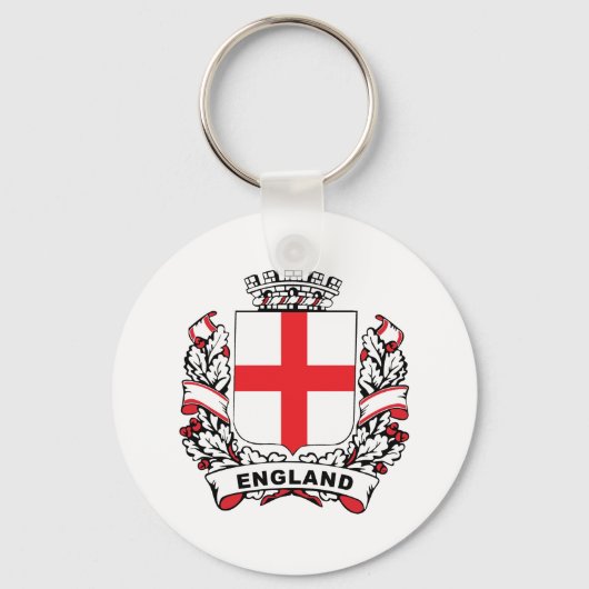 England Shield Sleutelhanger (Voorkant)