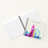 England Skyline Notitieboek (Binnen)