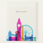 England Skyline Planner (Achterkant)