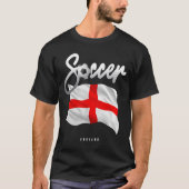 England Soccer - Engelse vlag T-shirt (Voorkant)
