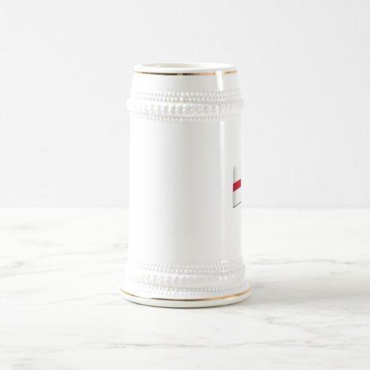 England soccer flag and ball bierpul (Center)