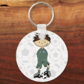 England Soccer Goalkeeper Sleutelhanger (Voorkant)
