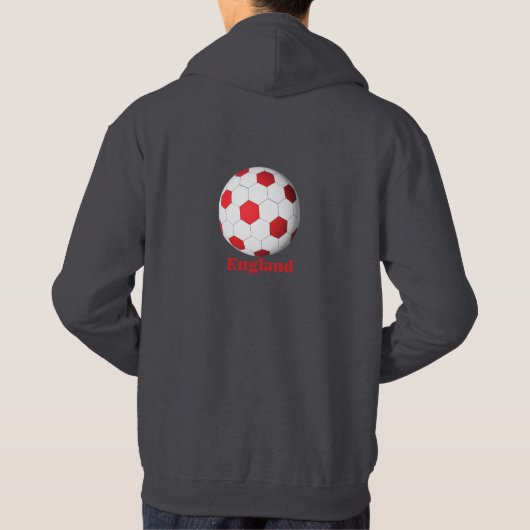 England Soccer Hoodie (Achterkant)