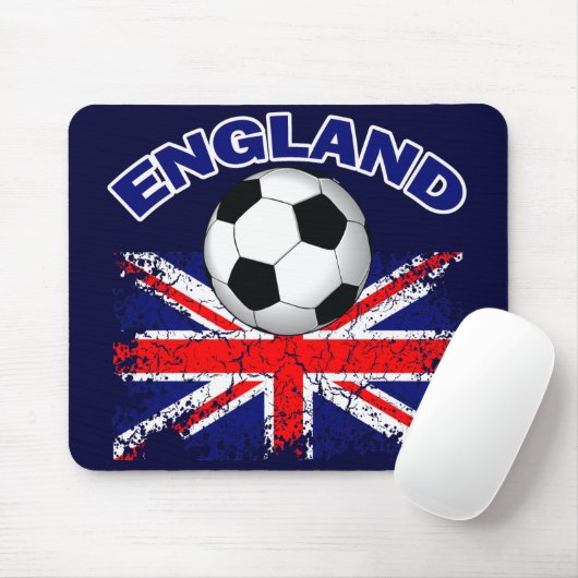 ENGLAND SOCCER MUISMAT (Met muis)