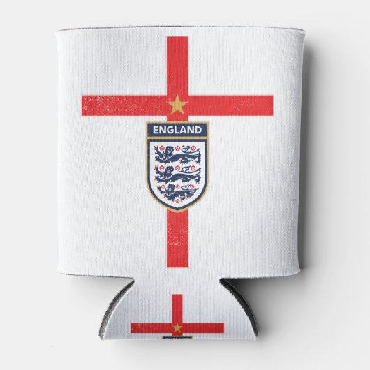 England Soccers Jersey 2020 2021 Football Team Blikjeskoeler (Voorkant)