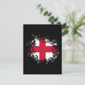 England Souvenir Landmark, England Flag Travel (Staand voorkant)