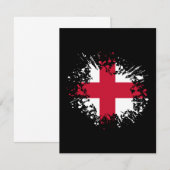 England Souvenir Landmark, England Flag Travel (Voorkant / Achterkant)