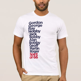 England Spirit of 66 White T-shirt