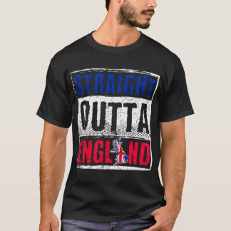 England Straight Outta England T-shirt