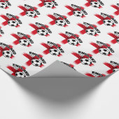 England Support's Football Cadeaupapier (Hoek)