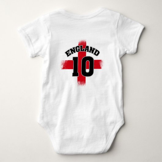 England Support's Football Romper (Achterkant)