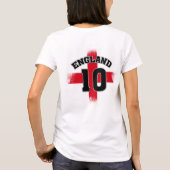 England Support's Football T-shirt (Achterkant)