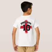 England Support's Football Thong T-shirt (Achterkant volledig)