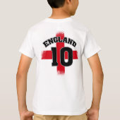 England Support's Football Thong T-shirt (Achterkant)