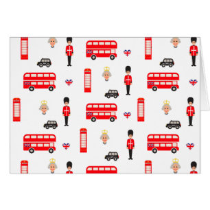 England Symbols Patroon