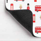 England Symbols Patroon Muismat (Hoek)
