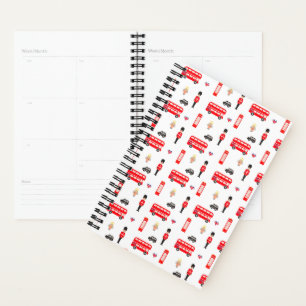 England Symbols Patroon Planner