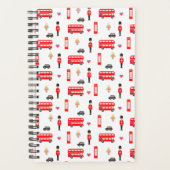 England Symbols Patroon Planner (Voorkant)