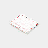 England Symbols Patroon Post-it® Notes (Schuin)